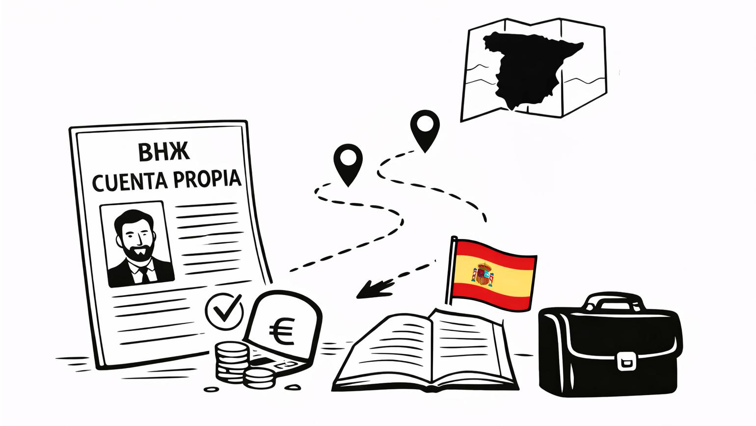 Гайд по ВНЖ Cuenta propia в Испании