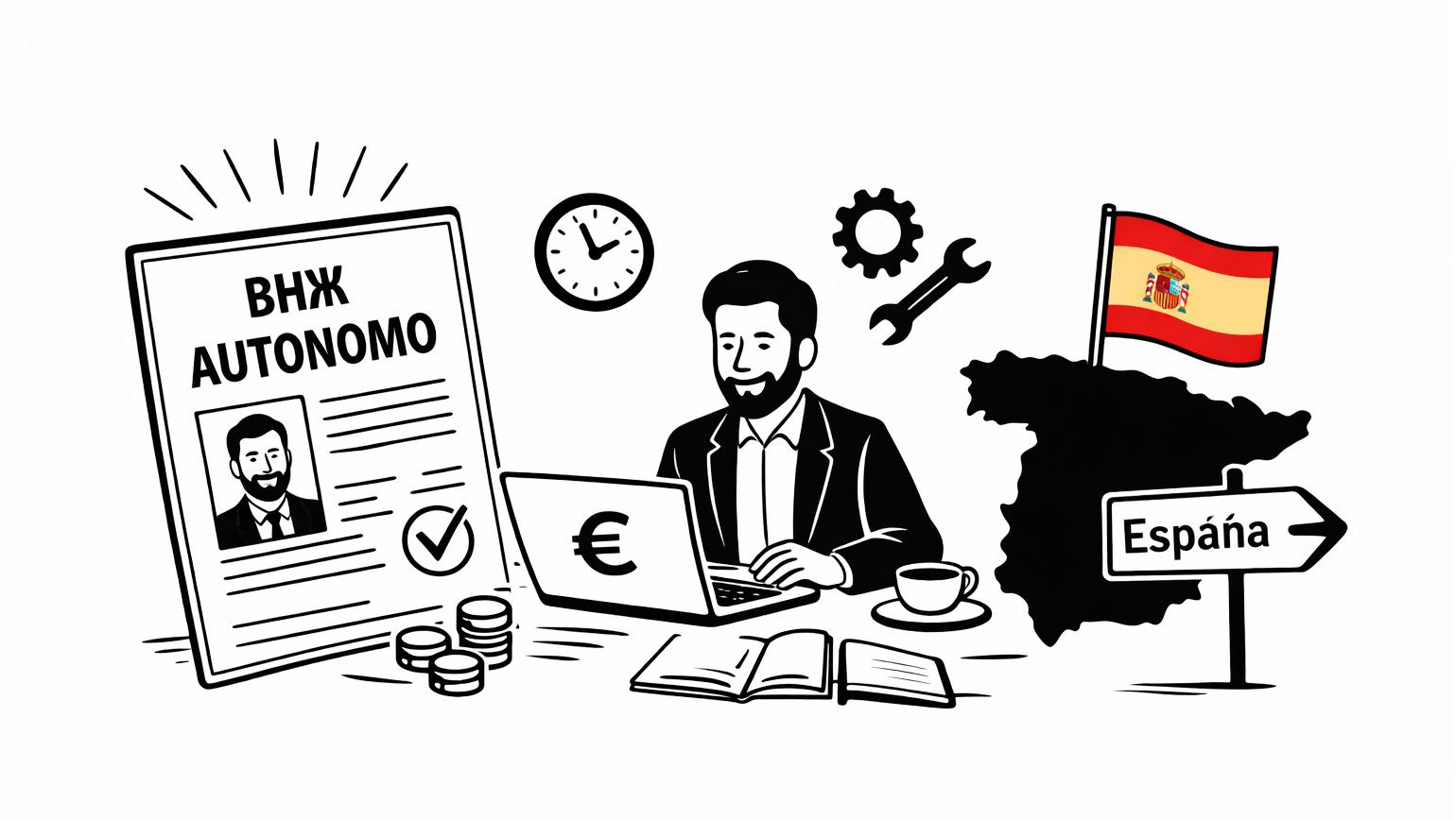 Что такое autónomo в Испании